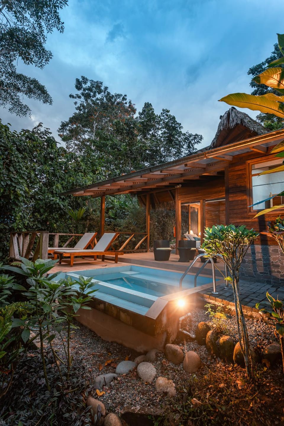 Natural landscape, Garden view, Swimming pool