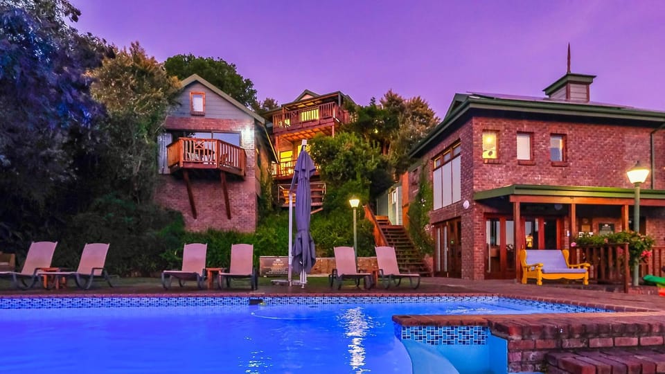 Property building, Pool view, sunbed