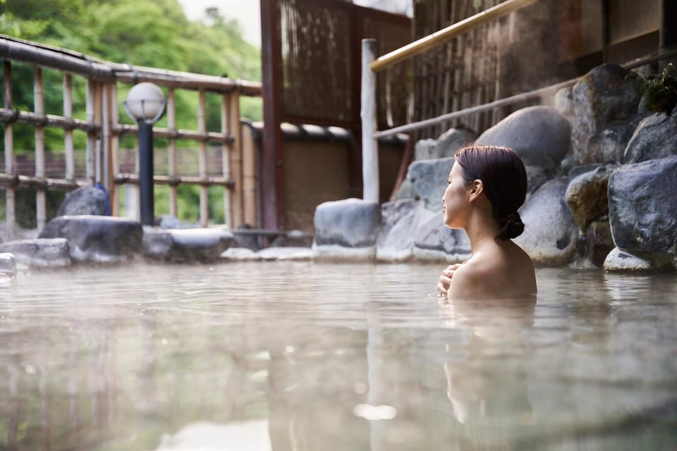 Hot Spring Bath, Open Air Bath, Public Bath