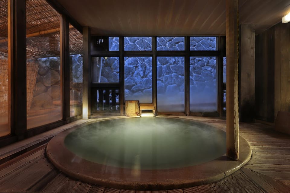 Hot Spring Bath, Bathroom, Open Air Bath