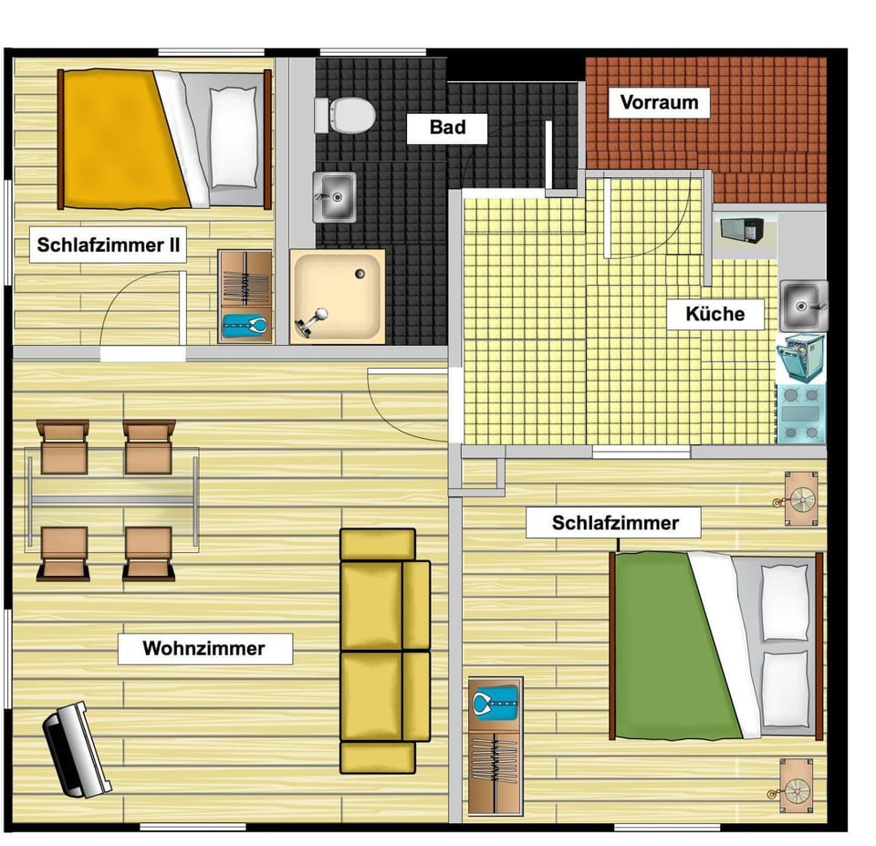 Photo of the whole room