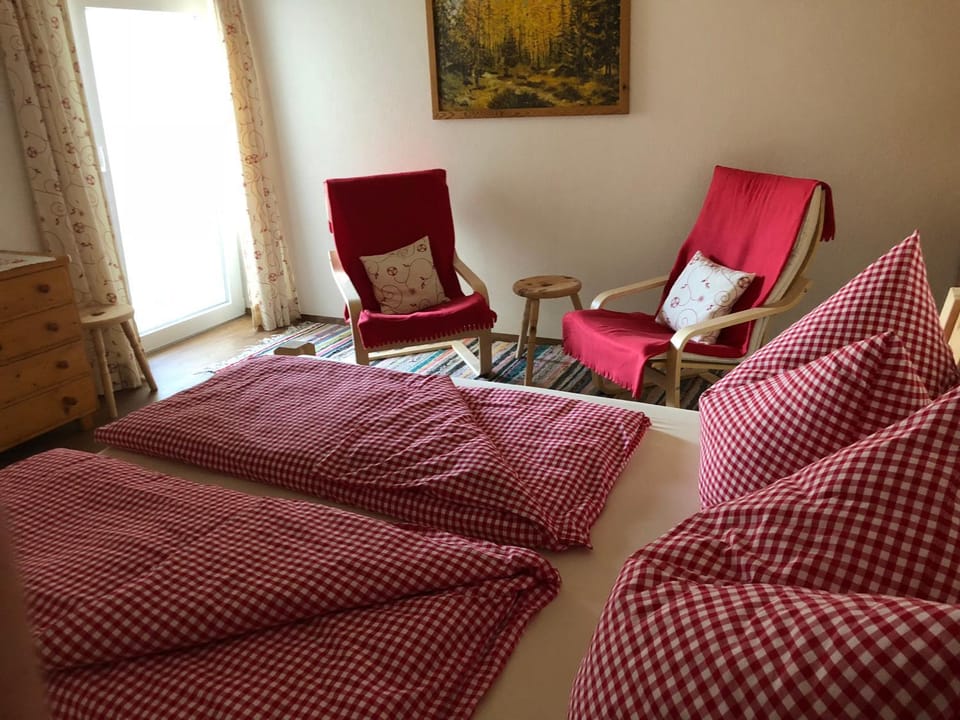 Bed, Bedroom, Mountain view