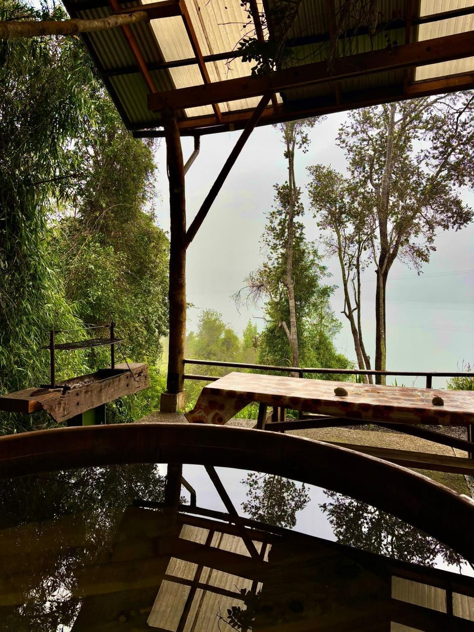 Natural landscape, Hot Tub, River view
