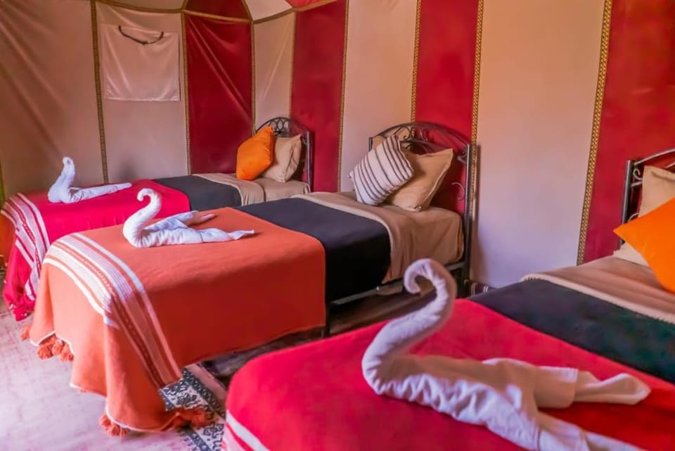 Les Pyramides Luxury desert Camp Luxury tent in Morocco