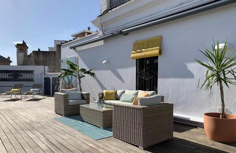 Penthouse with Large Private Terrace with Views Cathedral Apartment in Seville