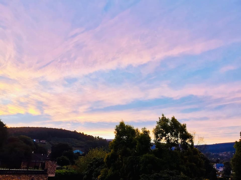 Day, Natural landscape, Mountain view, Sunset