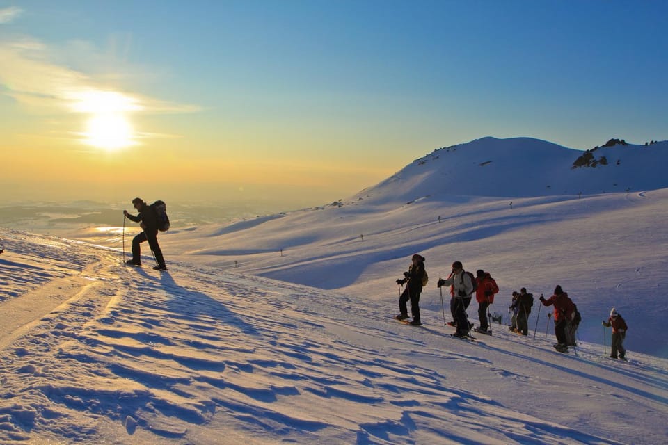 Winter, Skiing