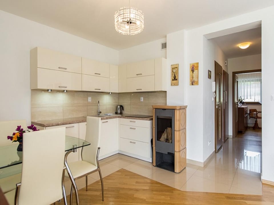 Kitchen or kitchenette, Dining area