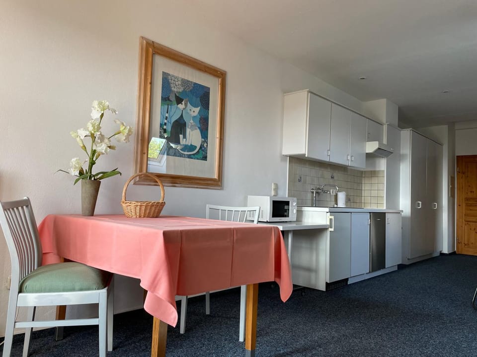 Kitchen or kitchenette, Dining area