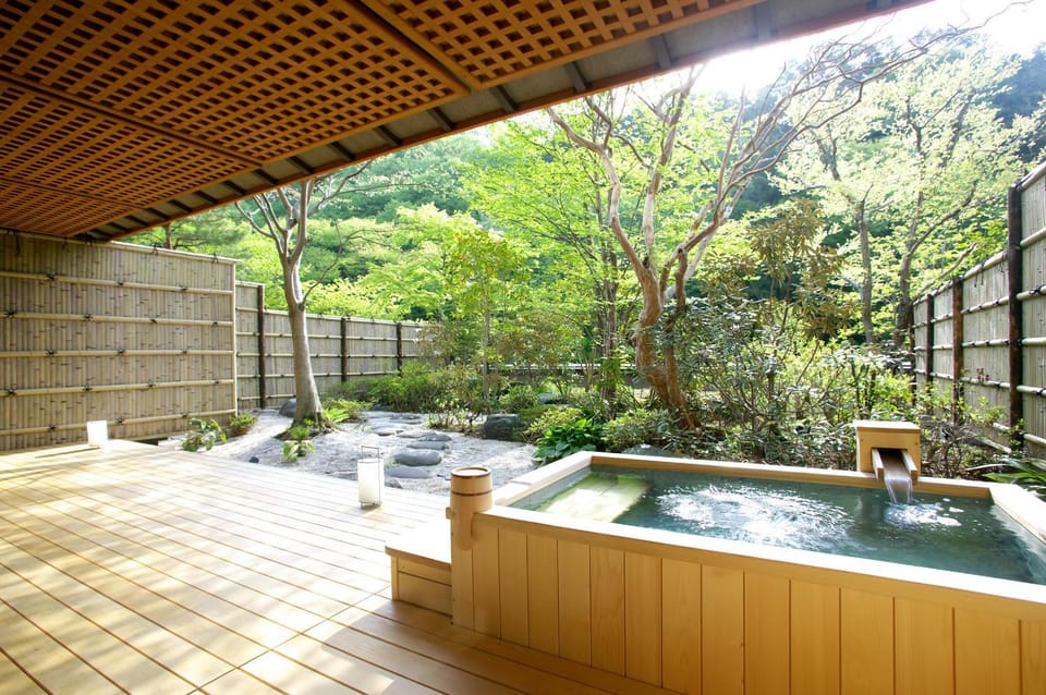 Bathroom, Open Air Bath