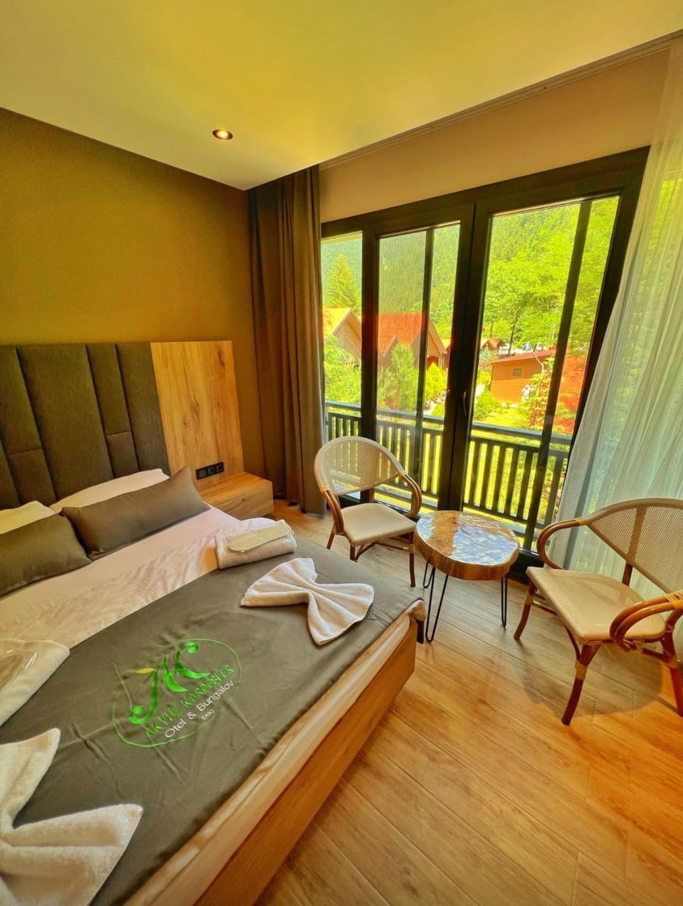 Bed, View (from property/room), Balcony/Terrace, towels