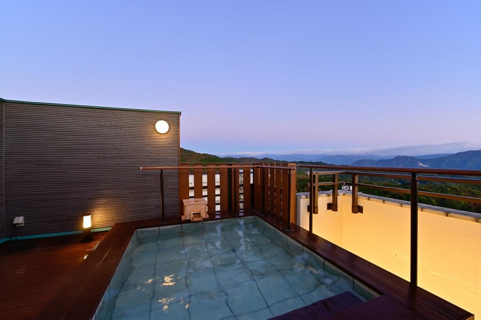 Hot Spring Bath, Sunrise, Open Air Bath