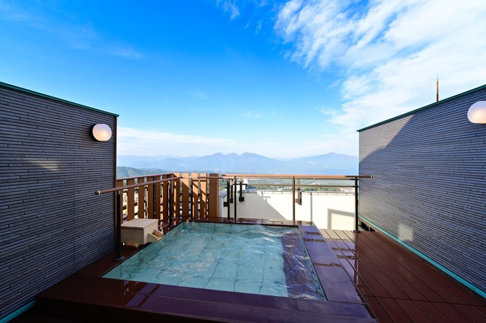 Day, Hot Spring Bath, Mountain view, Mountain view, Open Air Bath