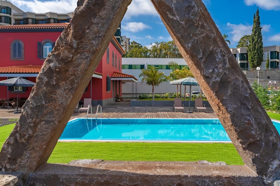 Property building, Pool view