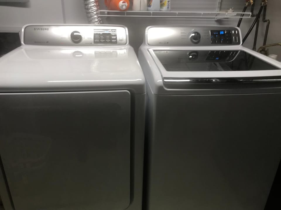 washing machine, dryer