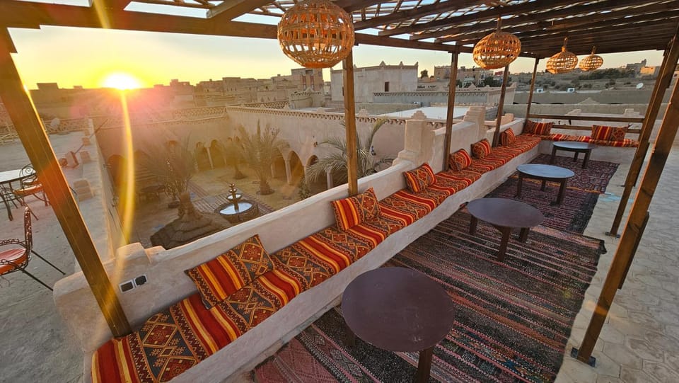 Patio, Day, View (from property/room), Balcony/Terrace, Seating area, Sunrise, Sunset