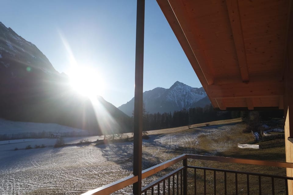 Day, Natural landscape, Mountain view, Sunset