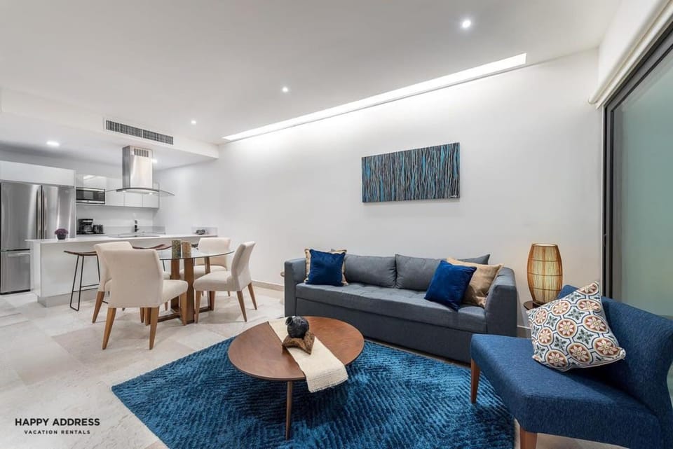 Trendy 1 BR apartment in Cruz Con Mar Brand New Building Apartment in Playa del Carmen