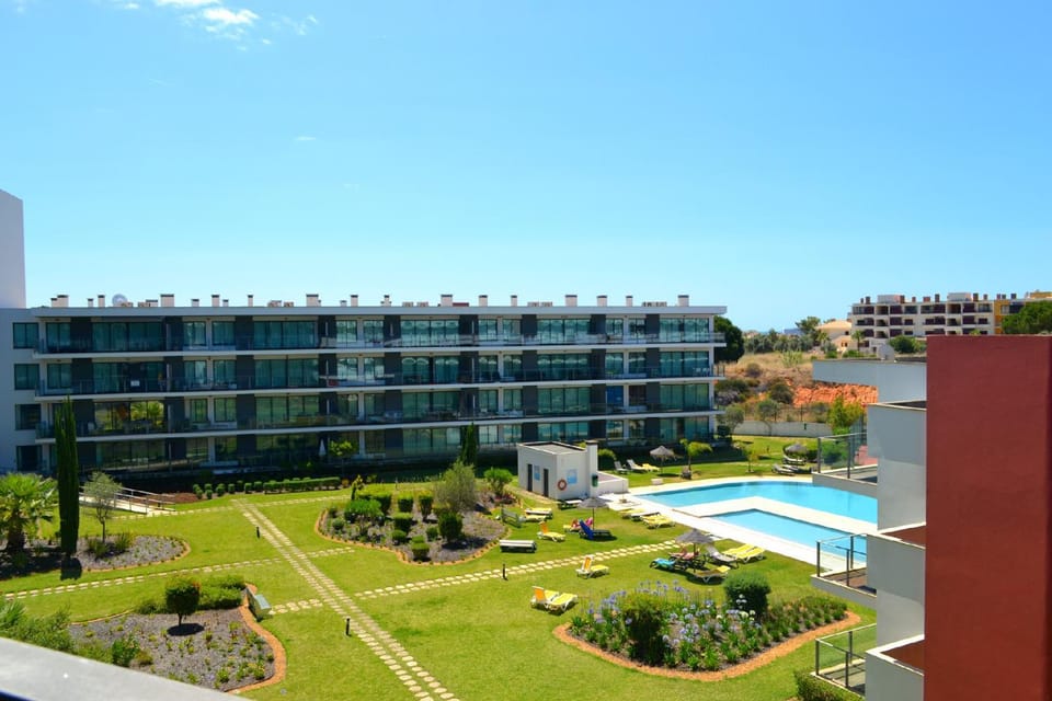 Property building, Pool view