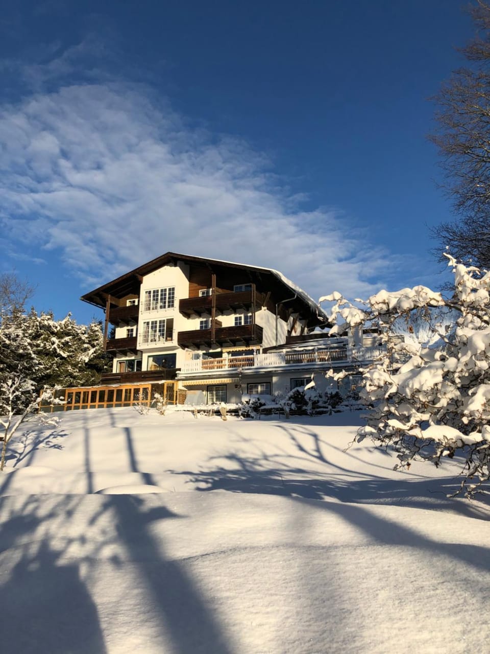 Property building, Winter