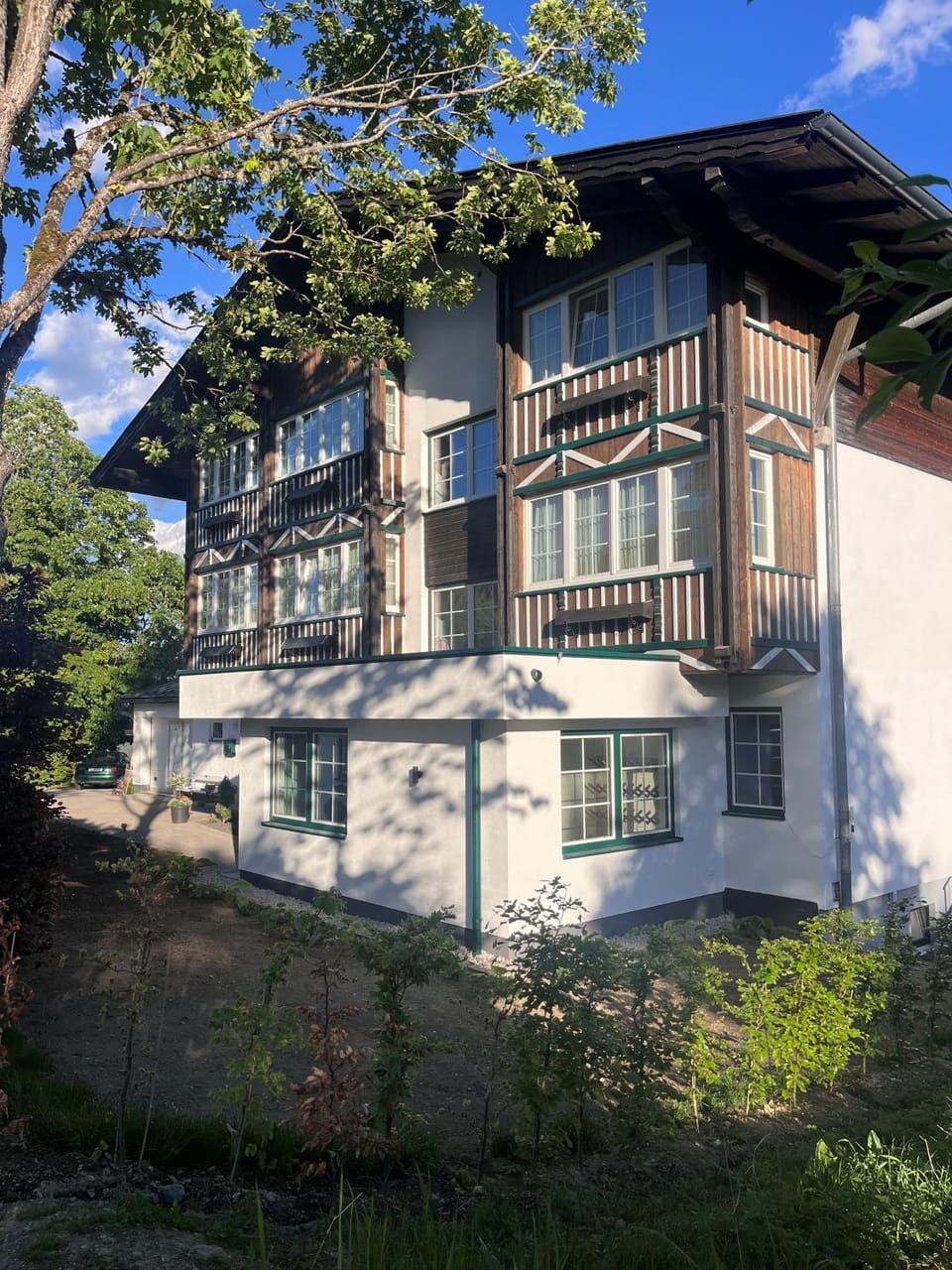 Property building, Spring, Day