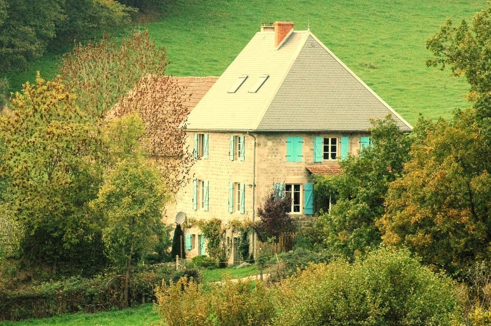 Property building, Bird's eye view, Garden