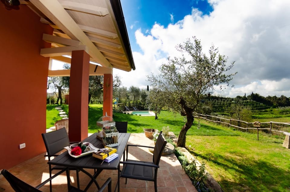 Patio, Garden, Swimming pool