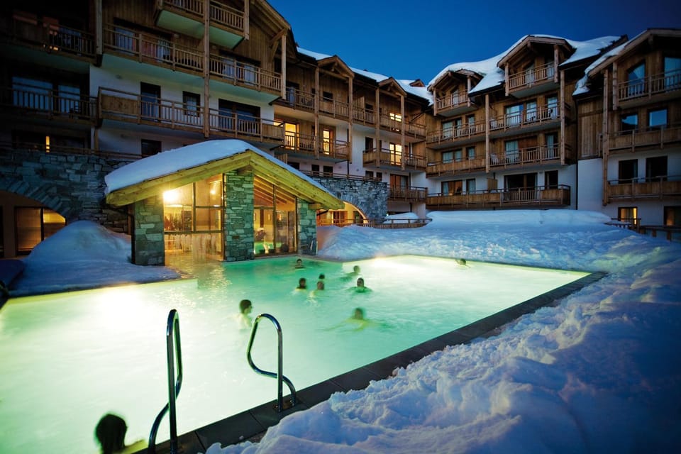 Winter, Autumn, Swimming pool, Swimming pool