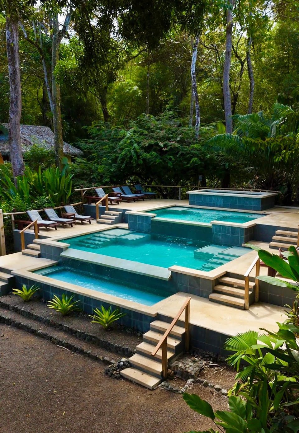 Hot Tub, Pool view, Swimming pool, Swimming pool, sunbed
