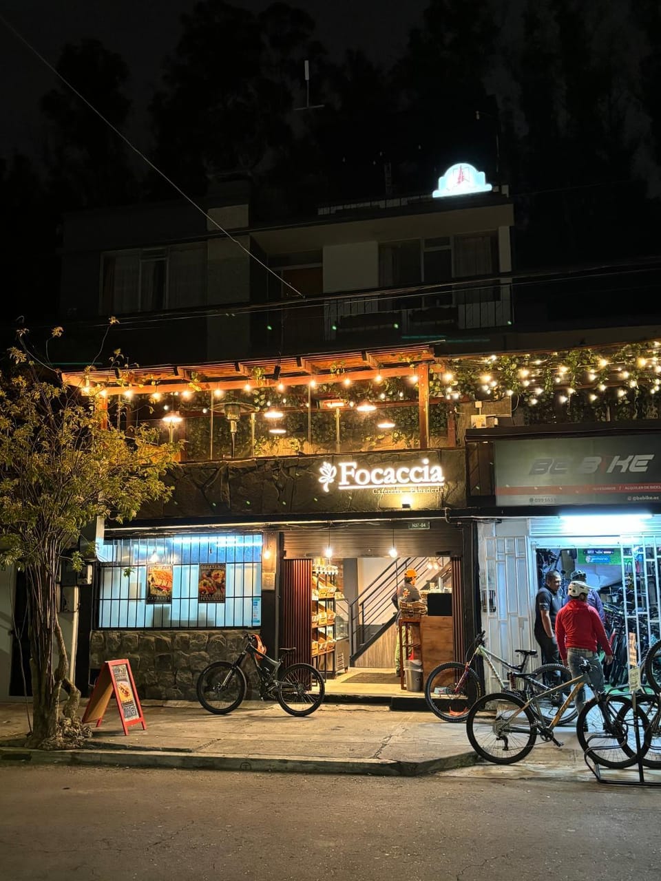 Property building, Night