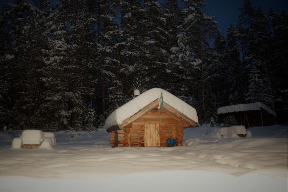 Winter, Sauna