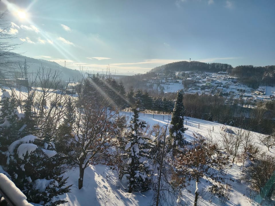 Winter, Mountain view