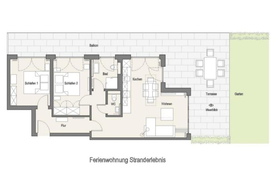 Ferienwohnung Stranderlebnis Apartment in Scharbeutz