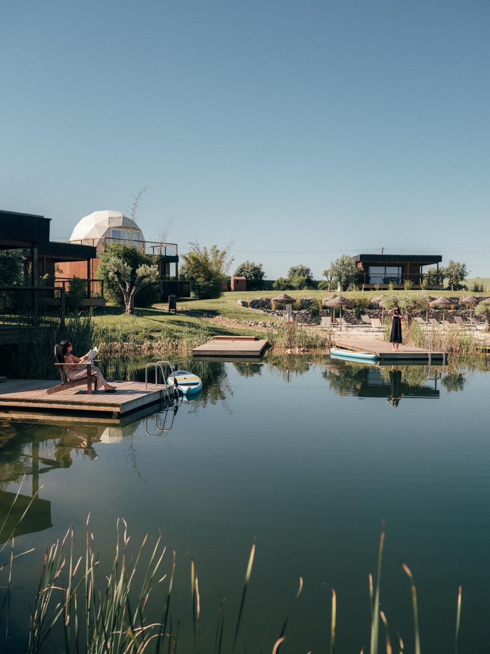 Natural landscape, Lake view, Lake view, Swimming pool