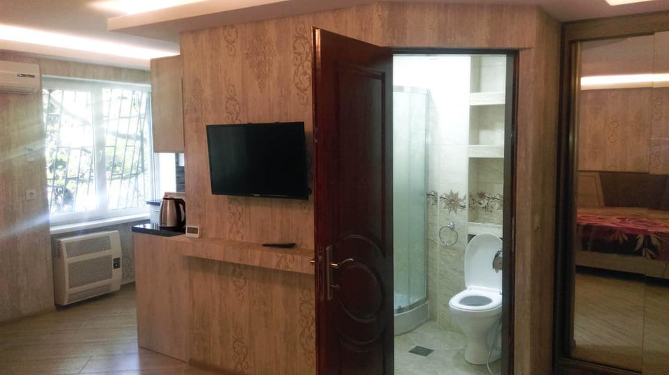 Toilet, Bathroom, Photo of the whole room, Decorative detail