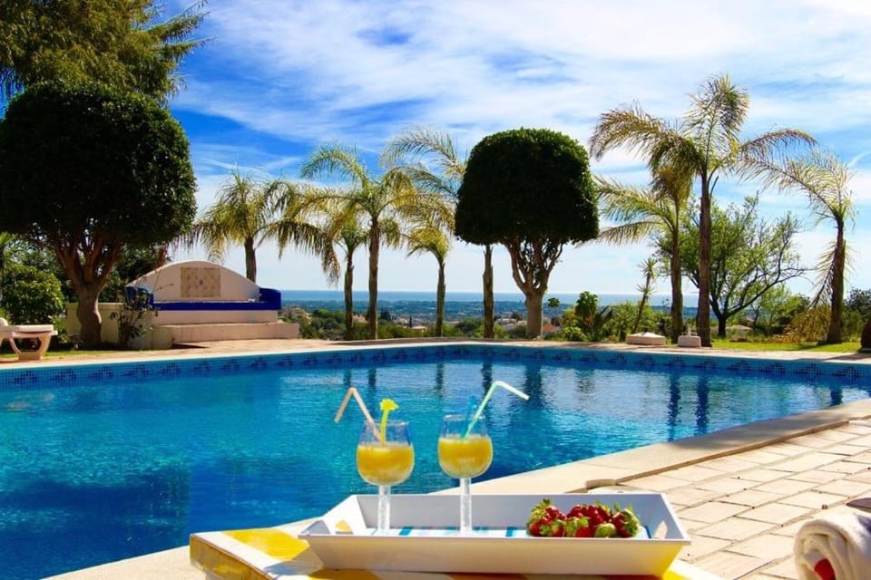Garden, Garden view, Sea view, Swimming pool, sunbed