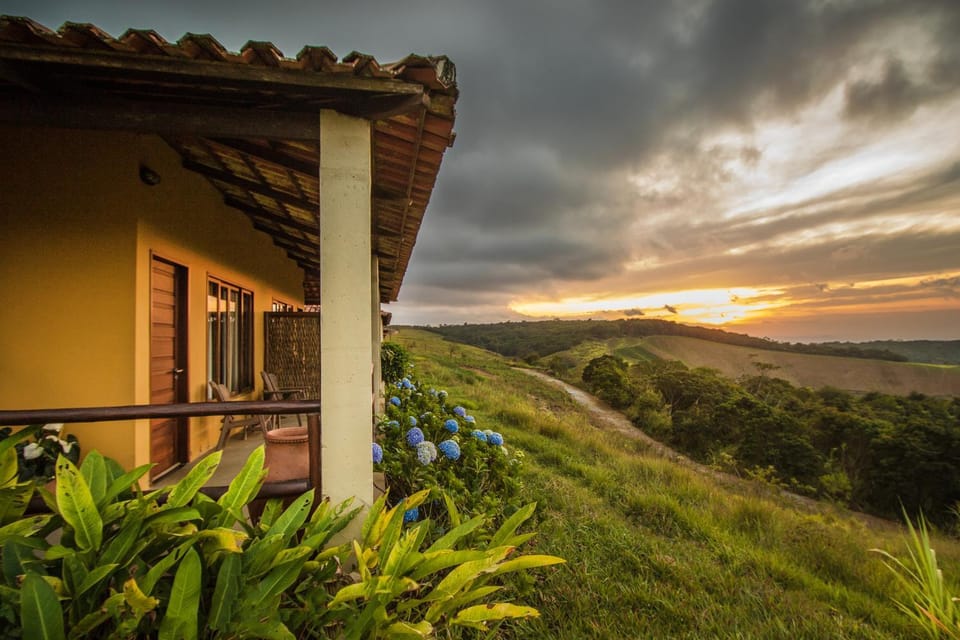 Property building, Natural landscape, Sunset