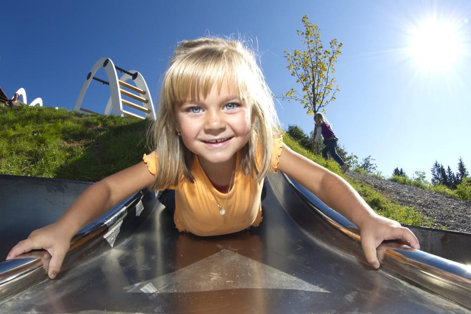 Summer, Children play ground, On site