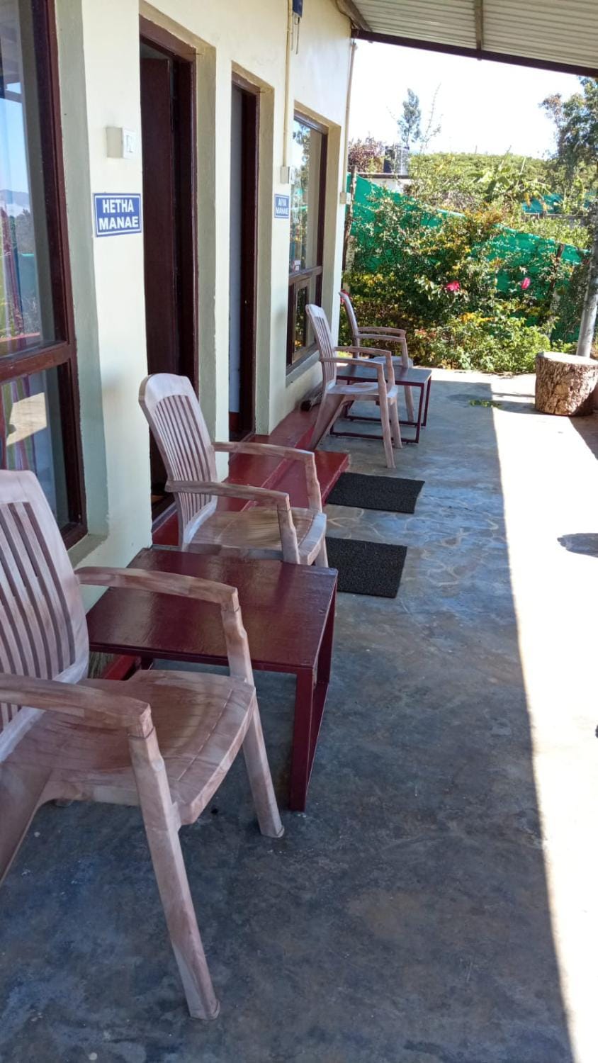 Patio, Garden view, Landmark view
