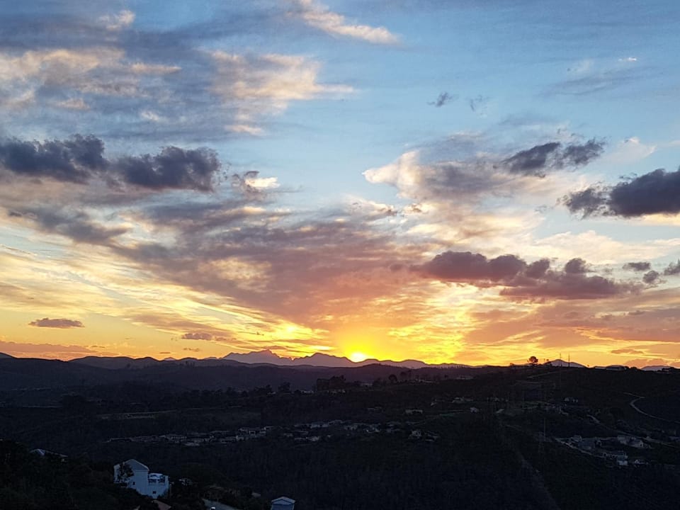 View (from property/room), Balcony/Terrace, Sunset