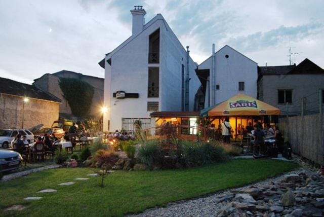 Property building, Sunset