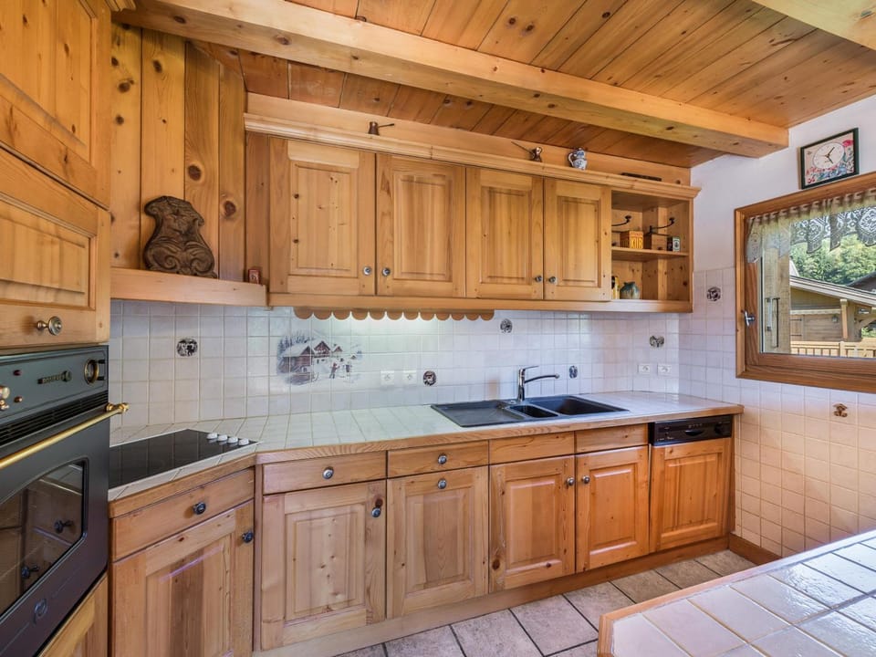 Appartement 4 chambres à Megève avec Wi-Fi et garage Apartment in Combloux