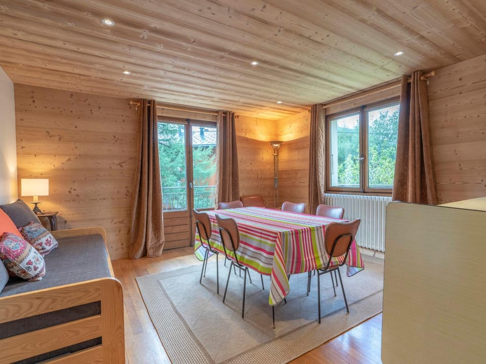 Appartement cosy à Megève, 1 chambre, parking, wifi Apartment in Combloux