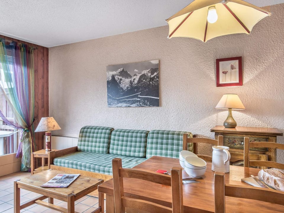 Appartement 1 chambre à Megève - Animaux admis et parking Apartment in Combloux
