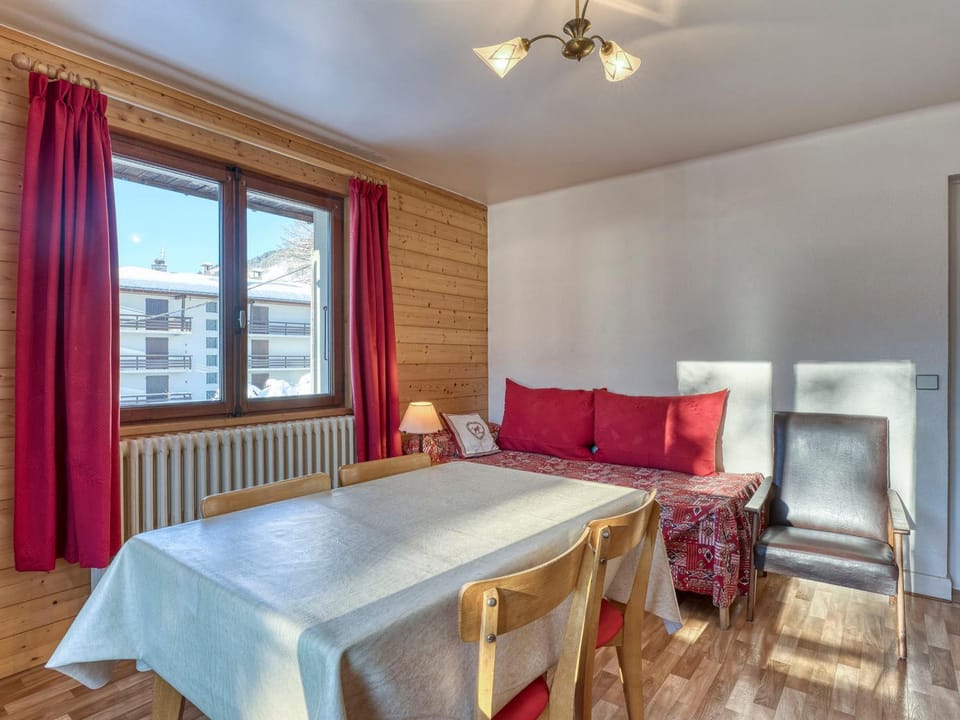 Appartement 2 pièces avec balcon et parking à Megève Apartment in Combloux