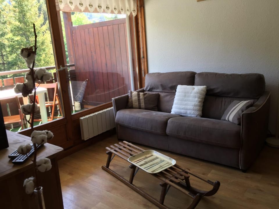 Confortable 3 pièces, départ ski, parking, WiFi, La Clusaz - FR-1-459-38 Apartment in La Clusaz