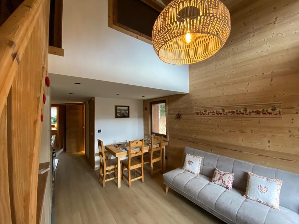 Duplex rénové avec balcon et garage à La Clusaz - FR-1-459-45 Apartment in La Clusaz