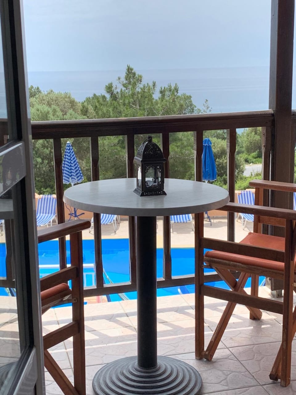 Balcony/Terrace, Pool view