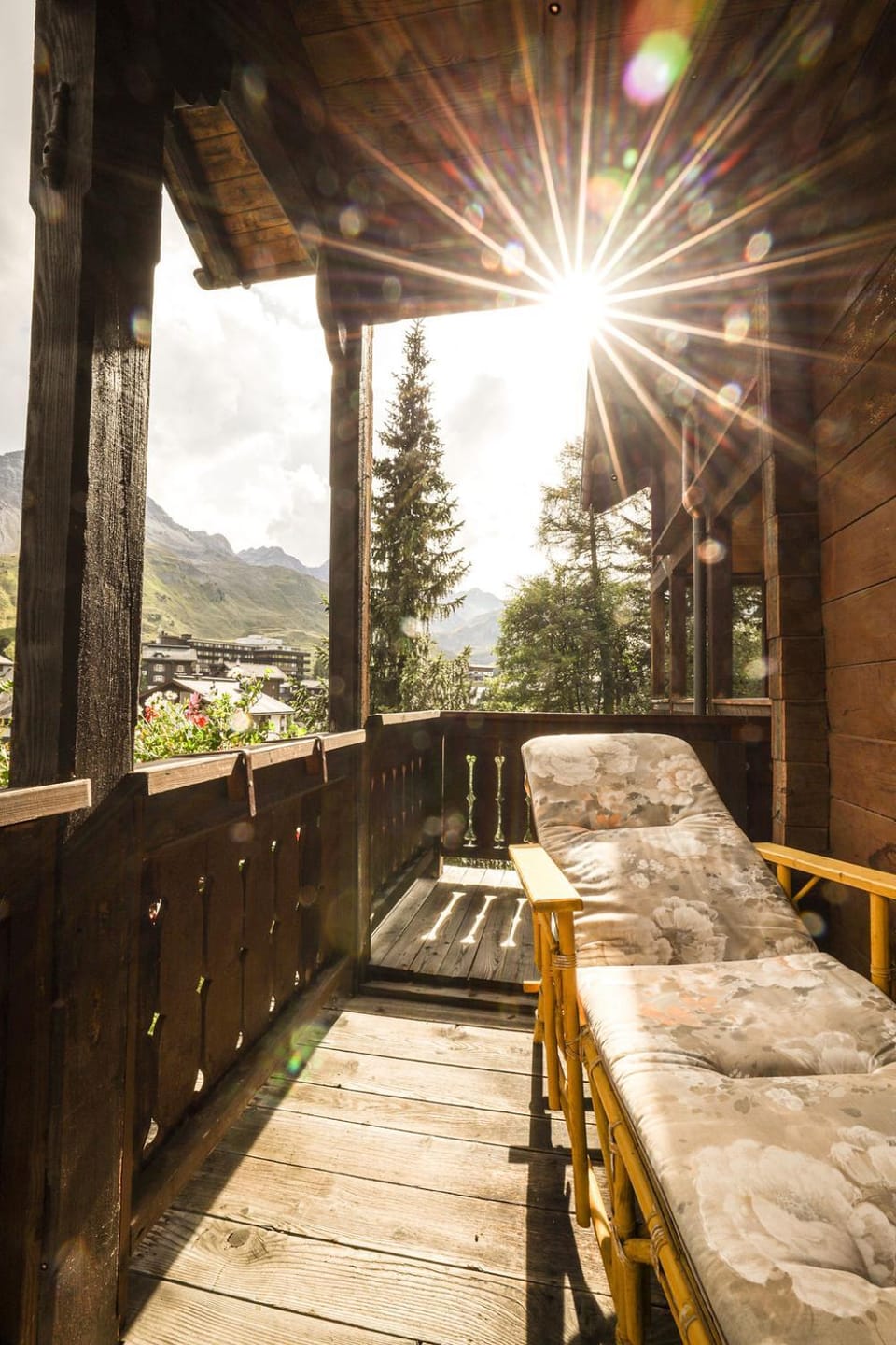 Balcony/Terrace, sunbed