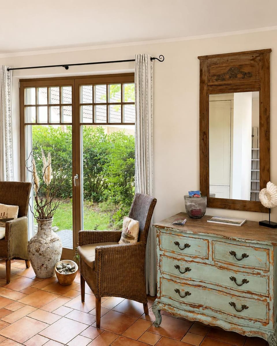 Seating area, Garden view